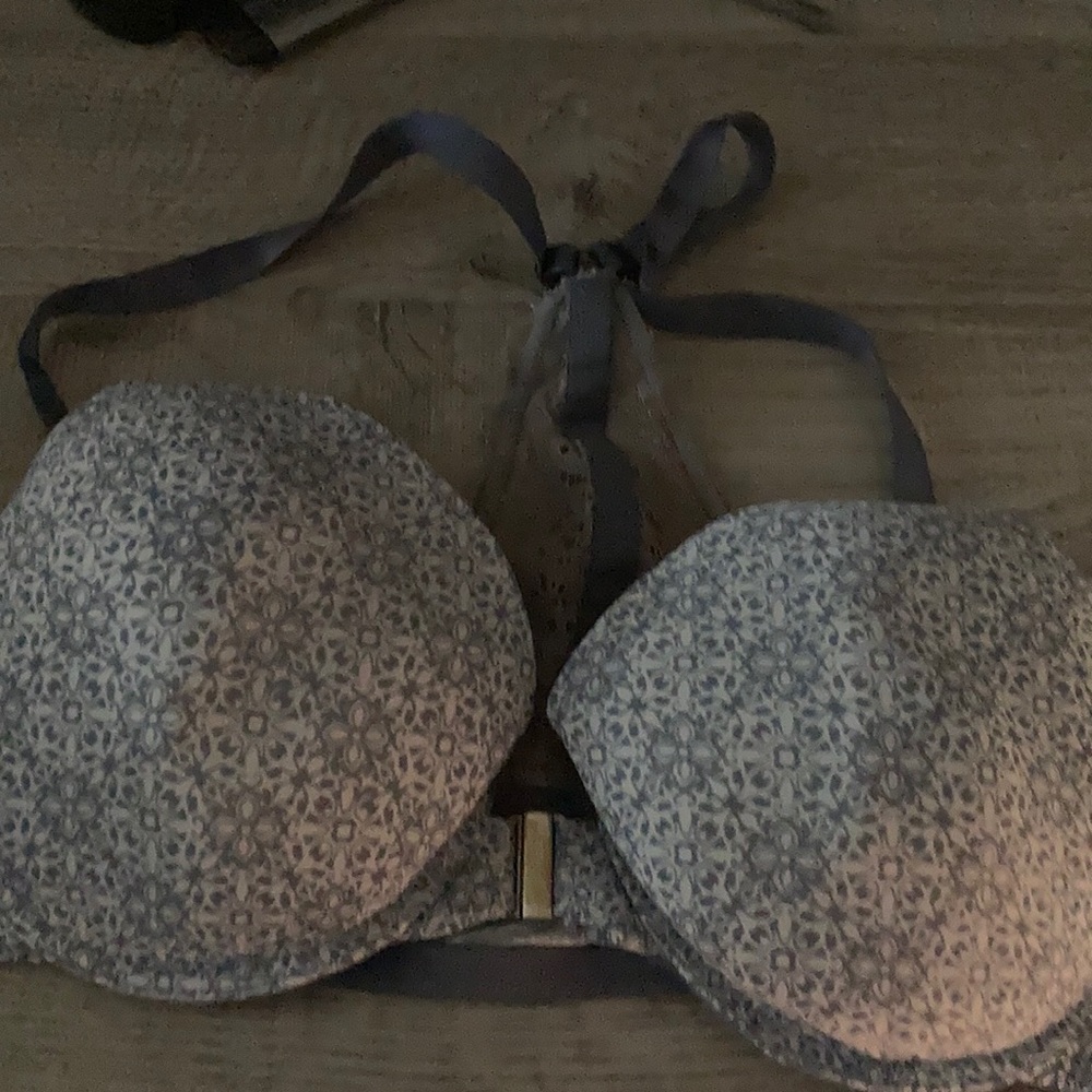 Purple bra